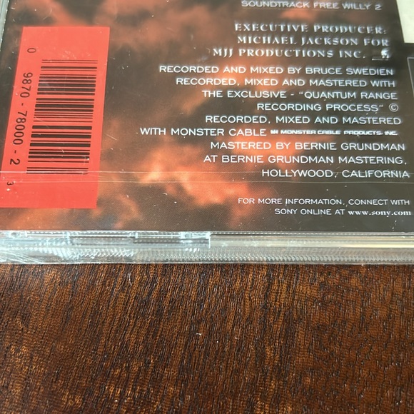 Michael Jackson Scream Duet with Janet Jackson NEW in Wrapper 1995 - Picture 6 of 6